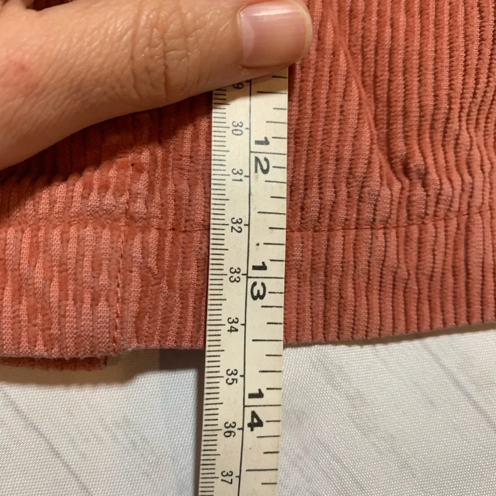 Free People Ray Myrrh Corduroy button down skirt. Size 2.